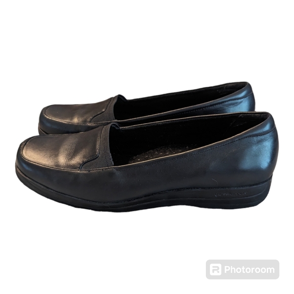 Grasshoppers Leather Slide On Casual Comfort Loafer Blue EH02004 Woman's 8.5M - Picture 5 of 11